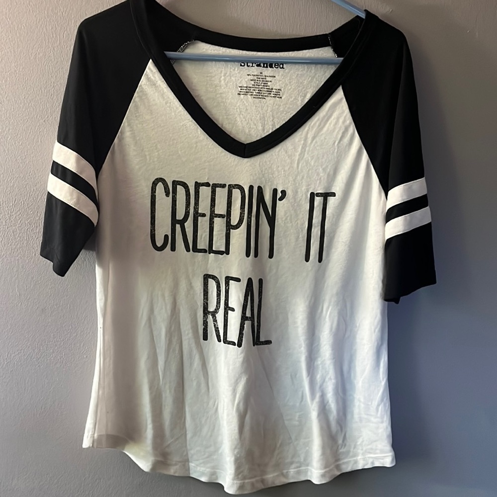 Creep in’ It Real Women’s tee in XL
